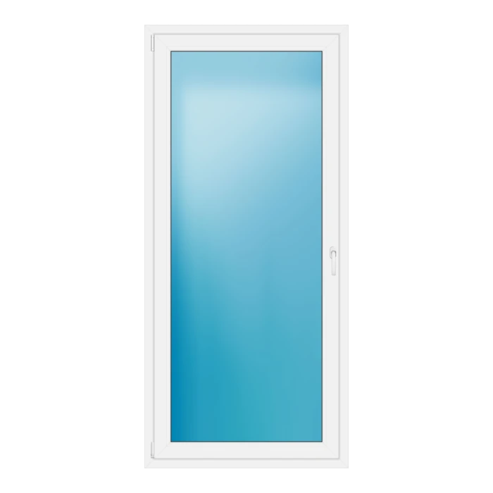 Balkontür 99x215 cm Weiß