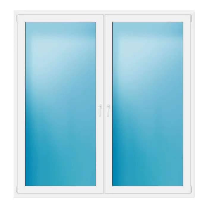 Terrassentür 200x207 cm Weiß