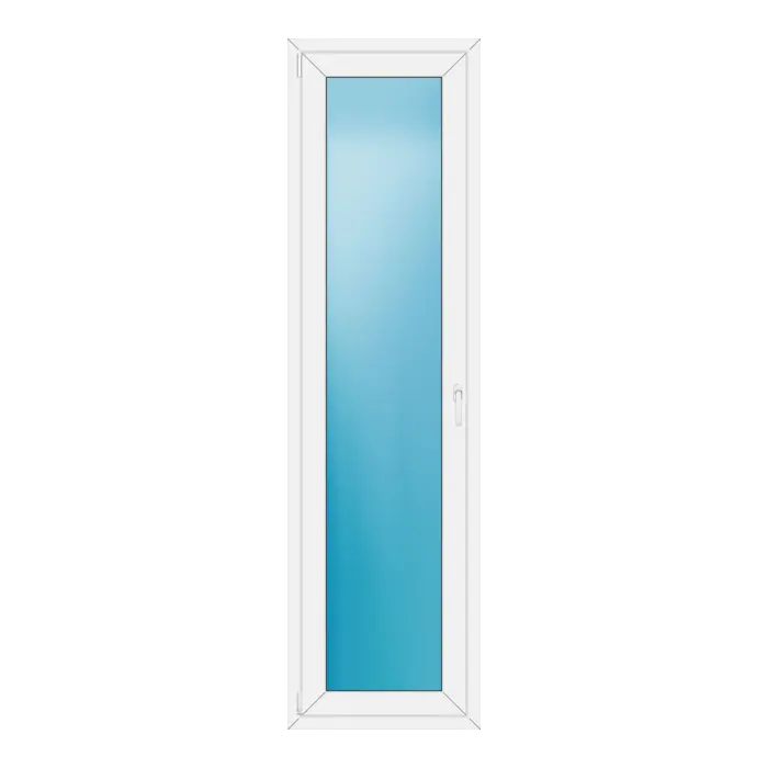 Balkontür 64x230 cm Weiß
