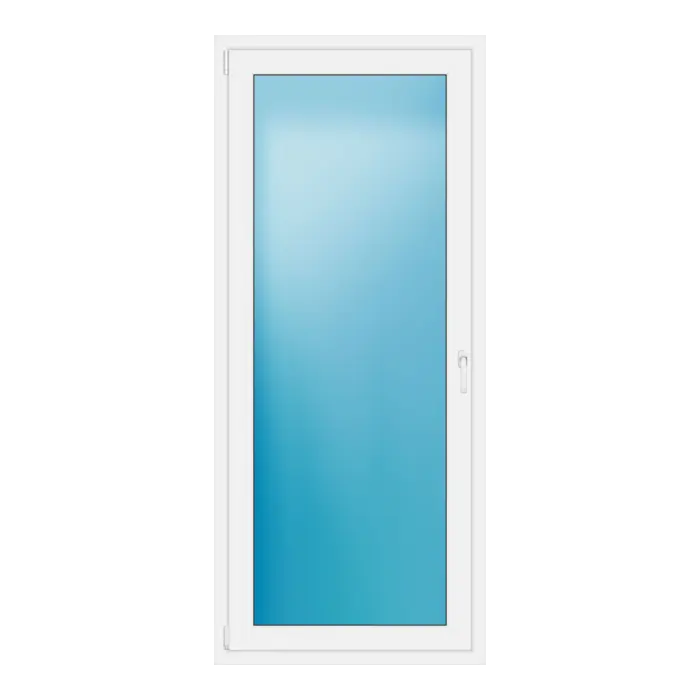 Balkontür 88x204 cm Weiß