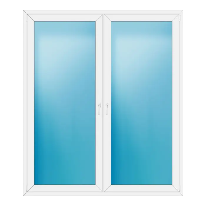 Terrassentür 188x218 cm Weiß