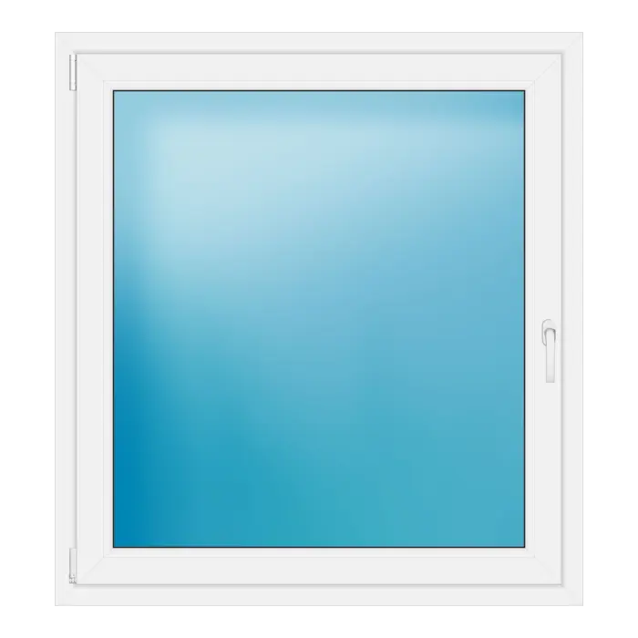 Einflügeliges Kunststofffenster 116x126 cm Weiß