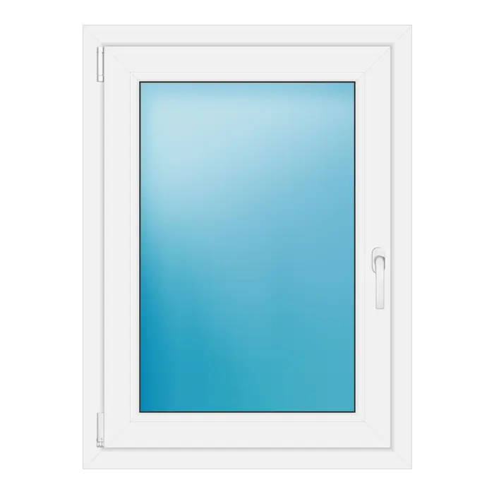 Einflügeliges Kunststofffenster 74x100 cm Weiß