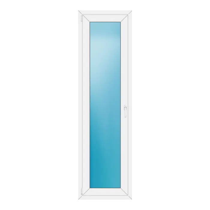 Balkontür 60x212 cm Weiß