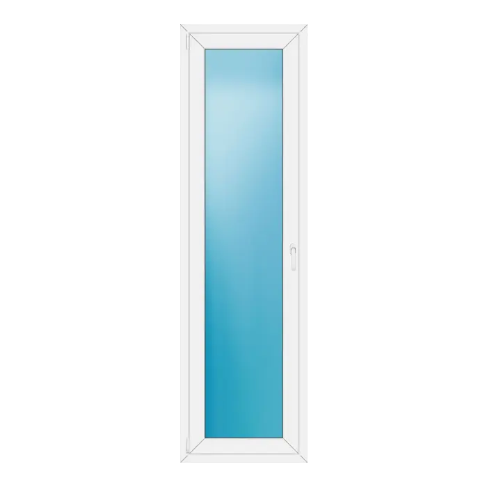 Balkontür 66x228 cm Weiß