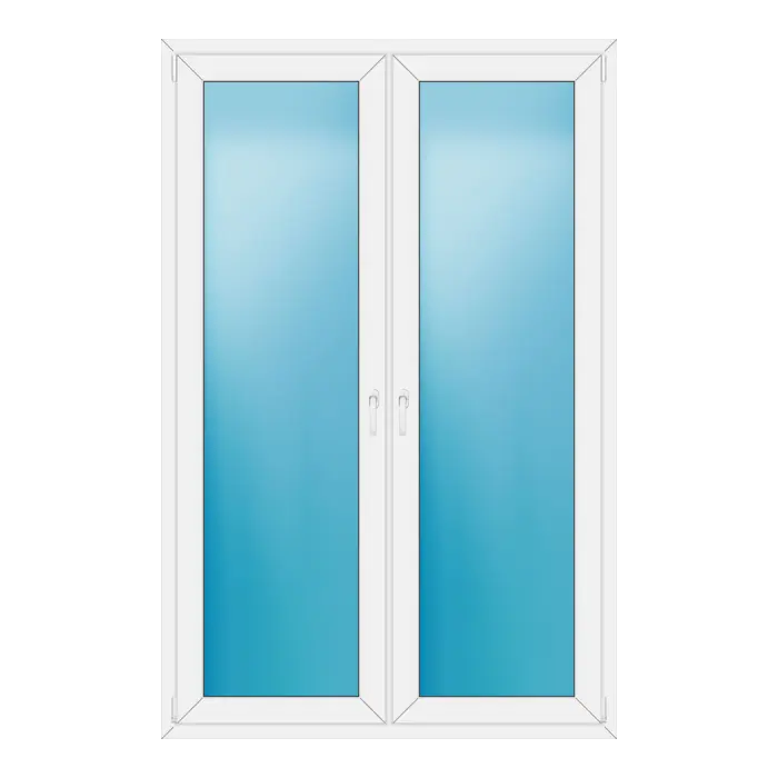 Terrassentür 138x212 cm Weiß