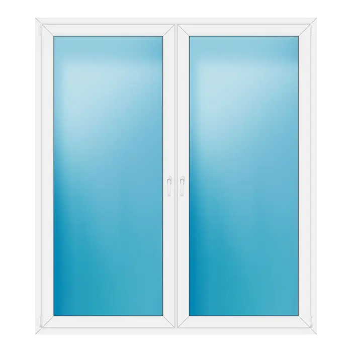 Terrassentür 195,5x220 cm Weiß