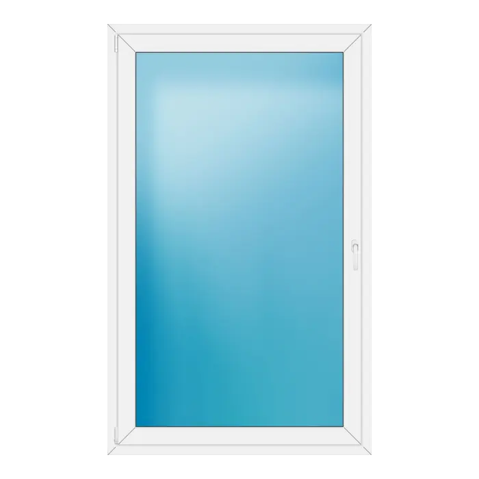 Balkontür 120x196 cm Weiß