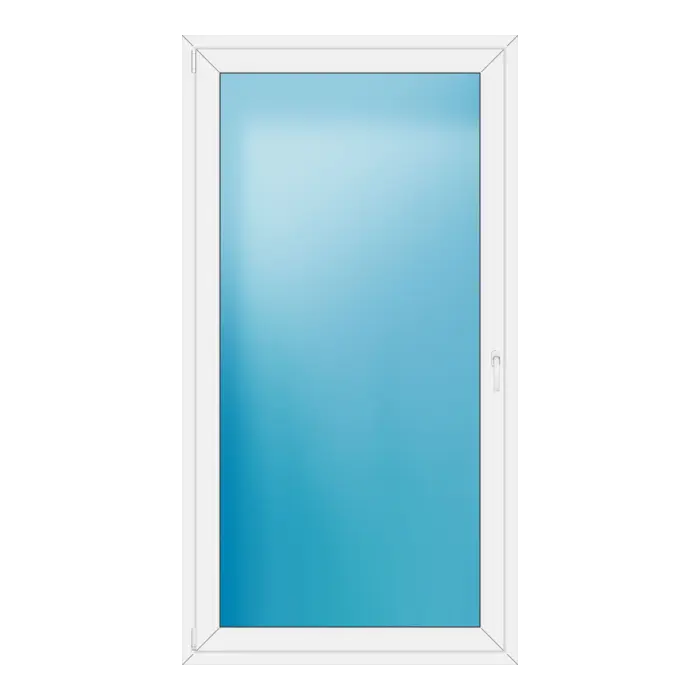 Balkontür 114x214 cm Weiß