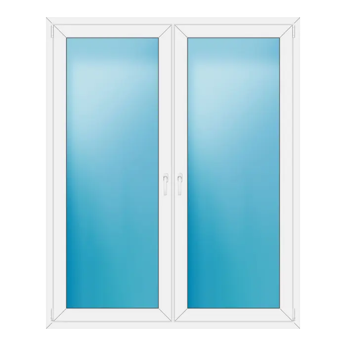 Terrassentür 160x196 cm Weiß