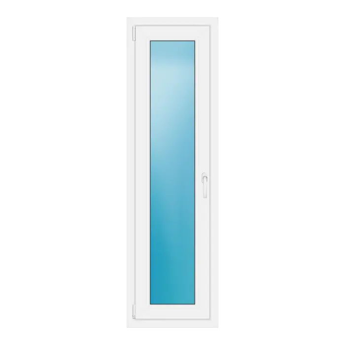 Einflügeliges Kunststofffenster 50x170 cm Weiß