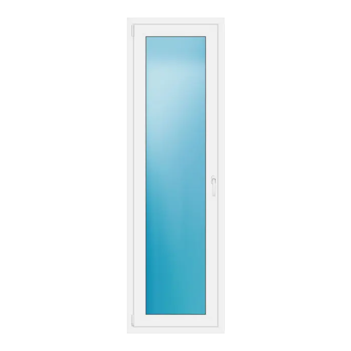 Balkontür 66x214 cm Weiß