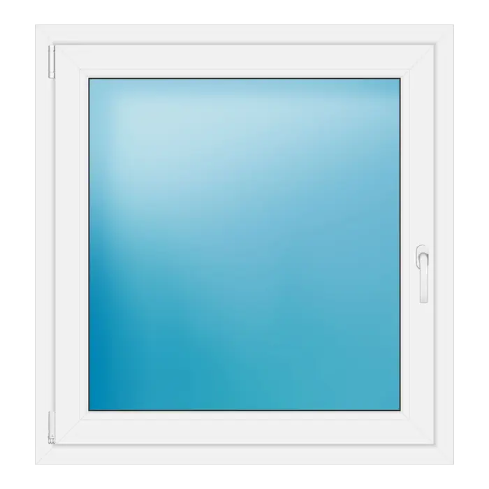 Einflügeliges Kunststofffenster 100x105 cm Weiß
