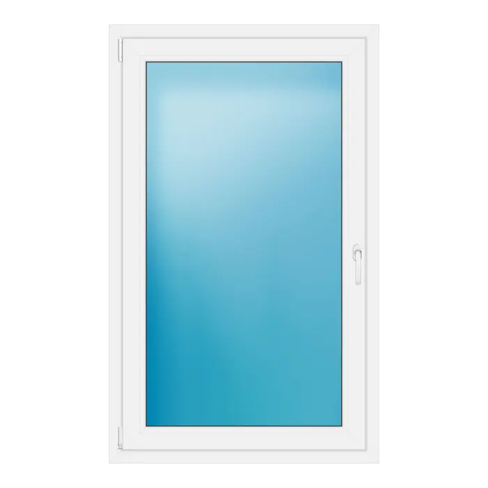 Einflügeliges Kunststofffenster 93x151 cm Weiß