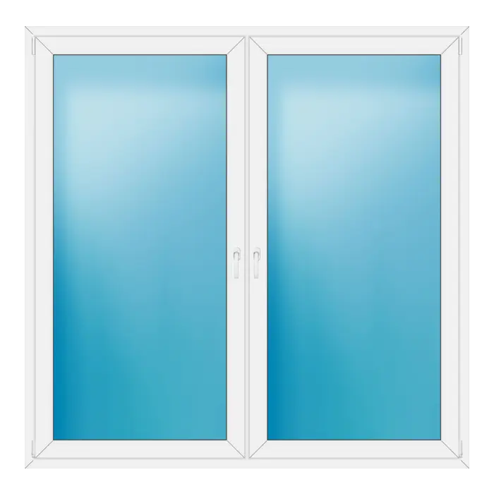 Terrassentür 200x199 cm Weiß