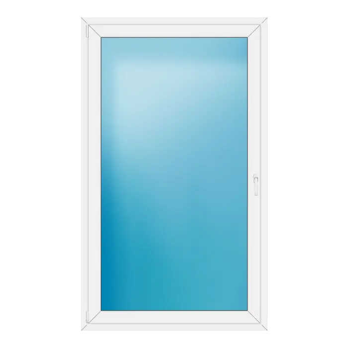 Balkontür 120x202 cm Weiß