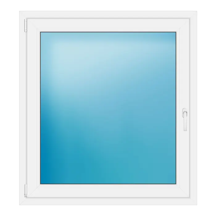 Einflügeliges Kunststofffenster 108x118 cm Weiß