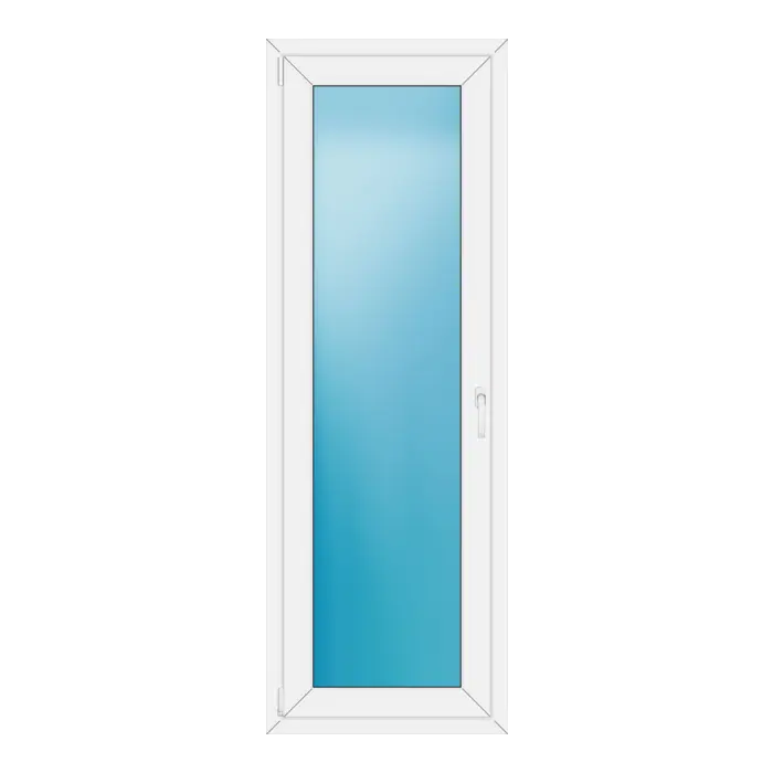 Balkontür 66x190 cm Weiß