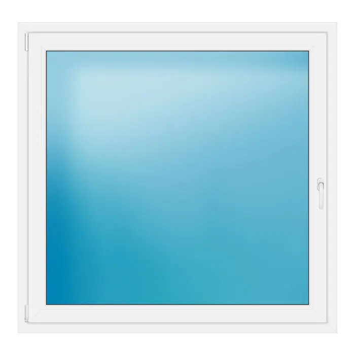 Einflügeliges Kunststofffenster 144x140 cm Weiß