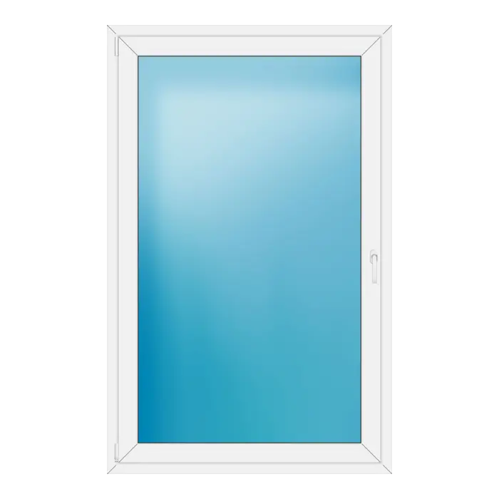 Balkontür 118x186 cm Weiß