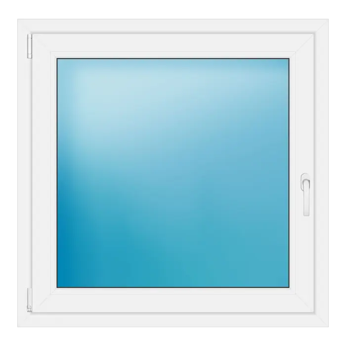 Einflügeliges Kunststofffenster 101x100 cm Weiß