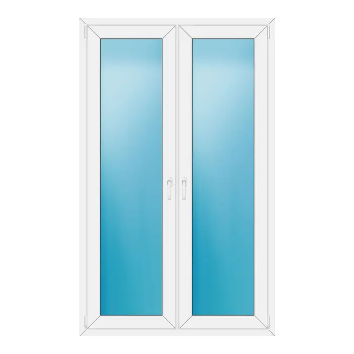 Terrassentür 120x195,5 cm Weiß