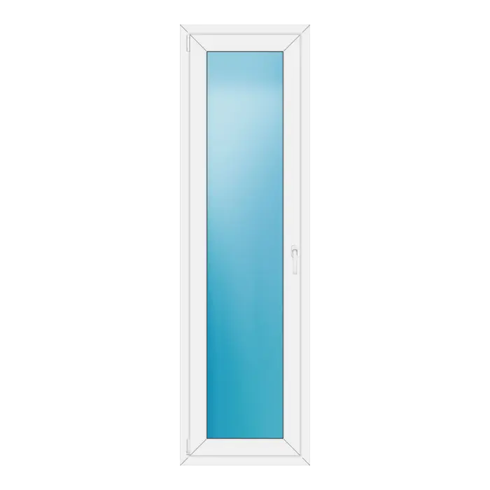 Balkontür 62x210 cm Weiß
