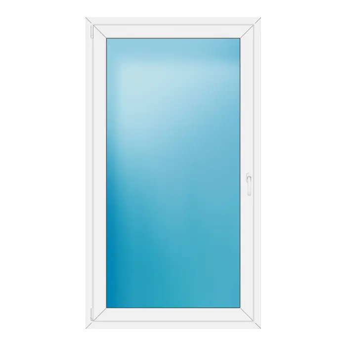 Balkontür 108x192 cm Weiß