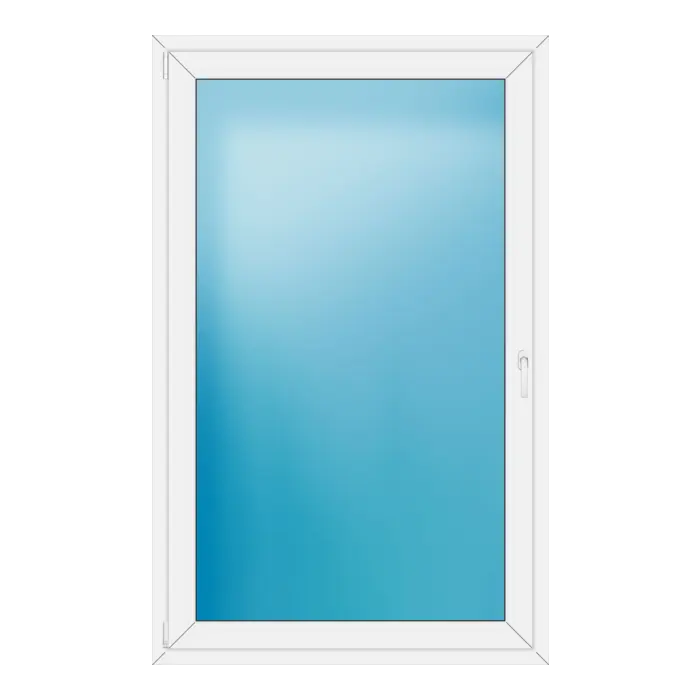 Balkontür 116x184 cm Weiß