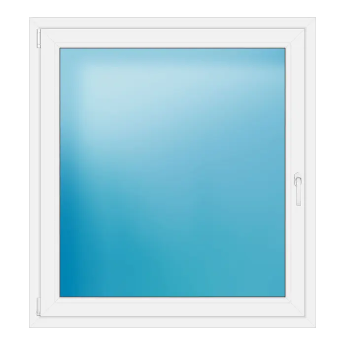 Einflügeliges Kunststofffenster 120x130 cm Weiß