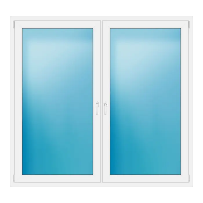 Terrassentür 195x182 cm Weiß