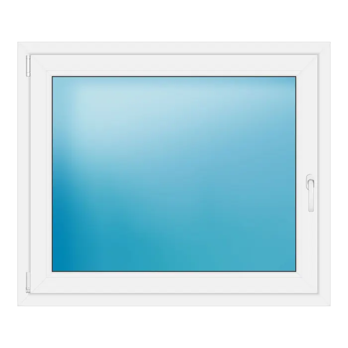 Einflügeliges Kunststofffenster 116x98 cm Weiß