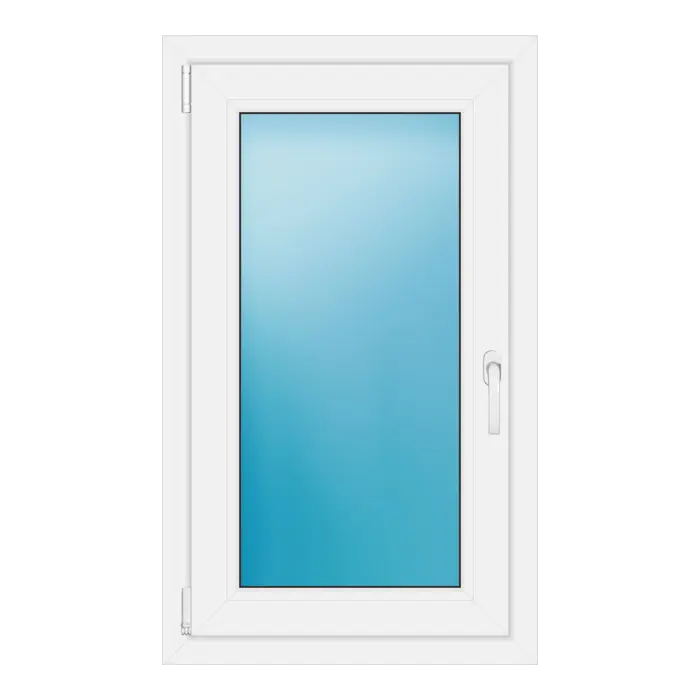 Einflügeliges Kunststofffenster 62x104 cm Weiß