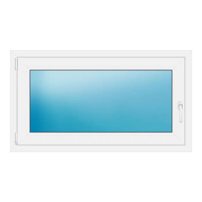 Einflügeliges Kunststofffenster 118x66 cm Weiß