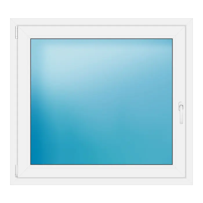 Einflügeliges Kunststofffenster 115x105 cm Weiß