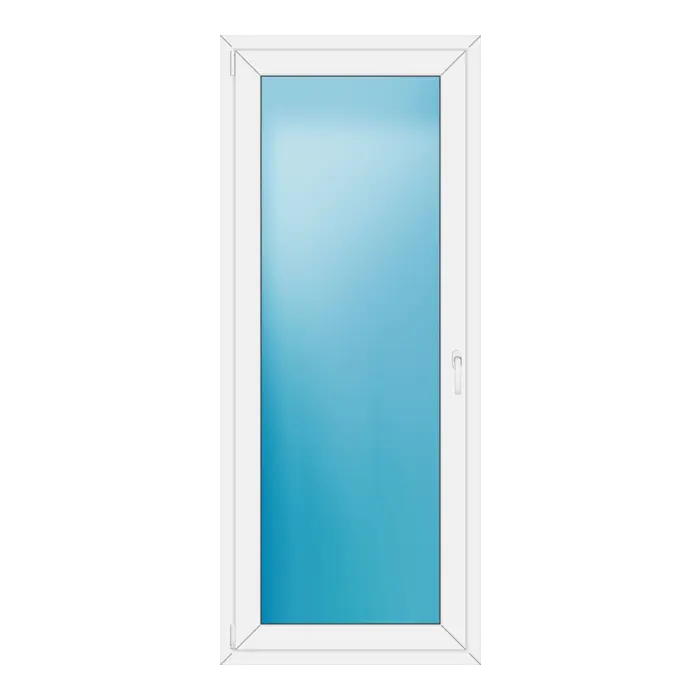 Balkontür 82x198 cm Weiß