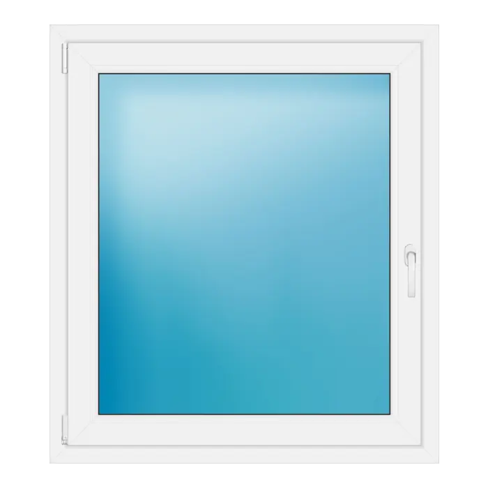 Einflügeliges Kunststofffenster 102x115 cm Weiß