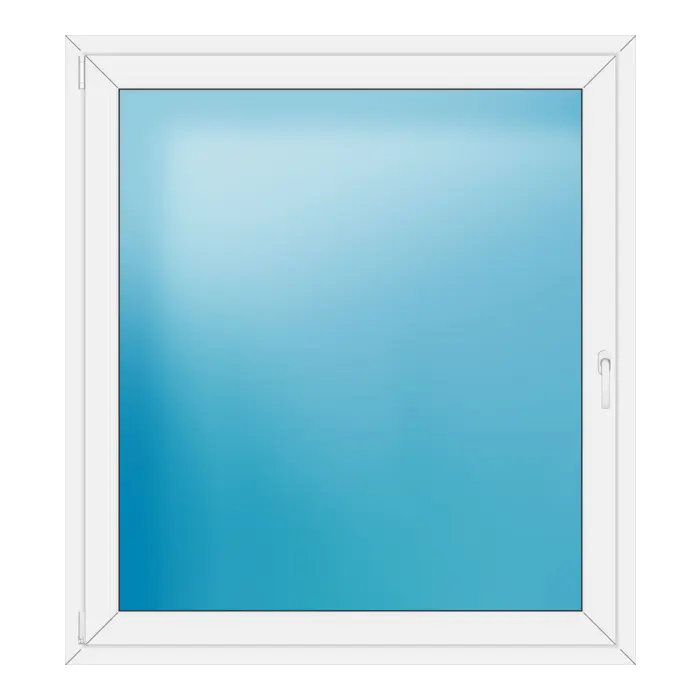 Einflügeliges Kunststofffenster 136x150 cm Weiß