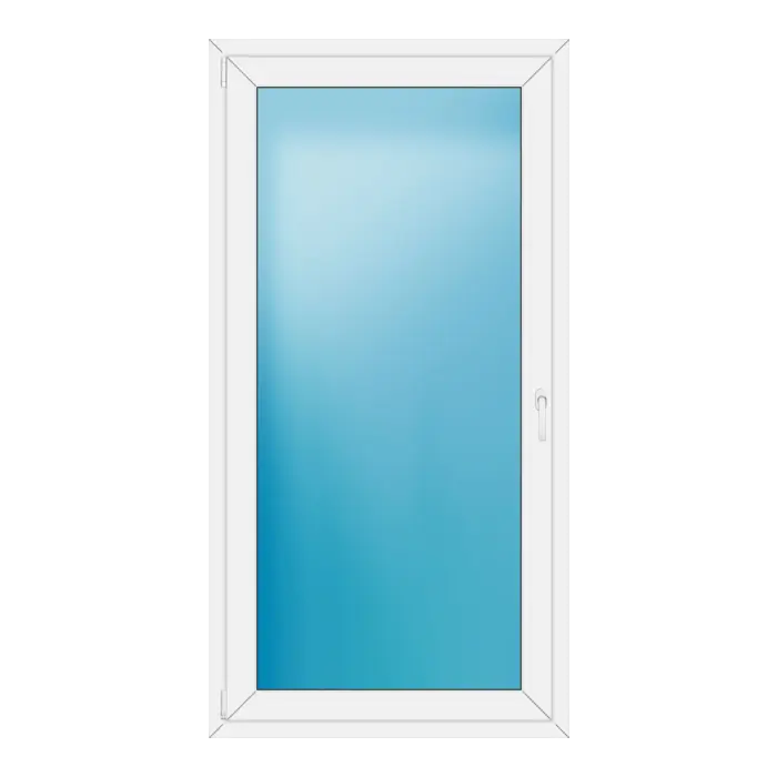 Balkontür 96x186 cm Weiß