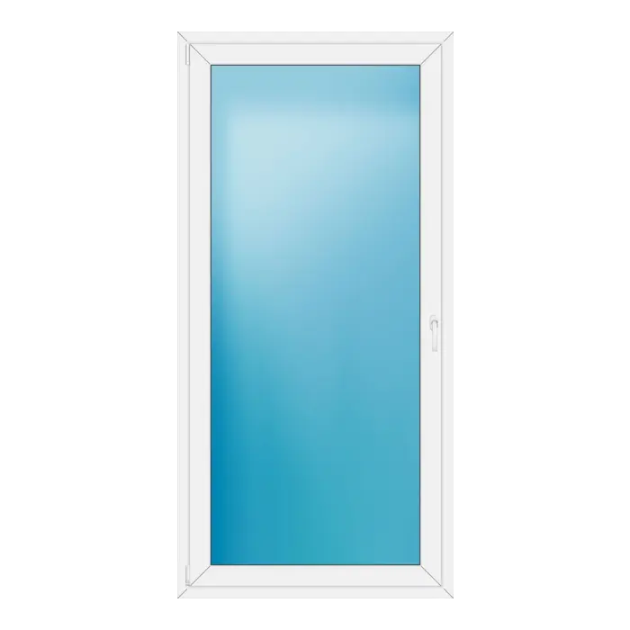Balkontür 106x218 cm Weiß