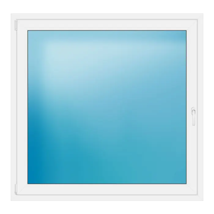 Einflügeliges Kunststofffenster 146x142 cm Weiß
