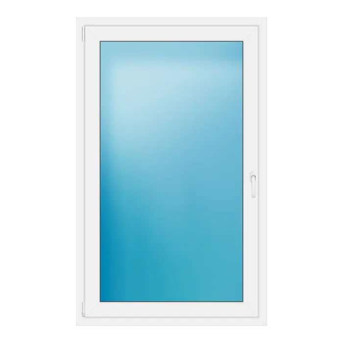 Einflügeliges Kunststofffenster 102x165 cm Weiß