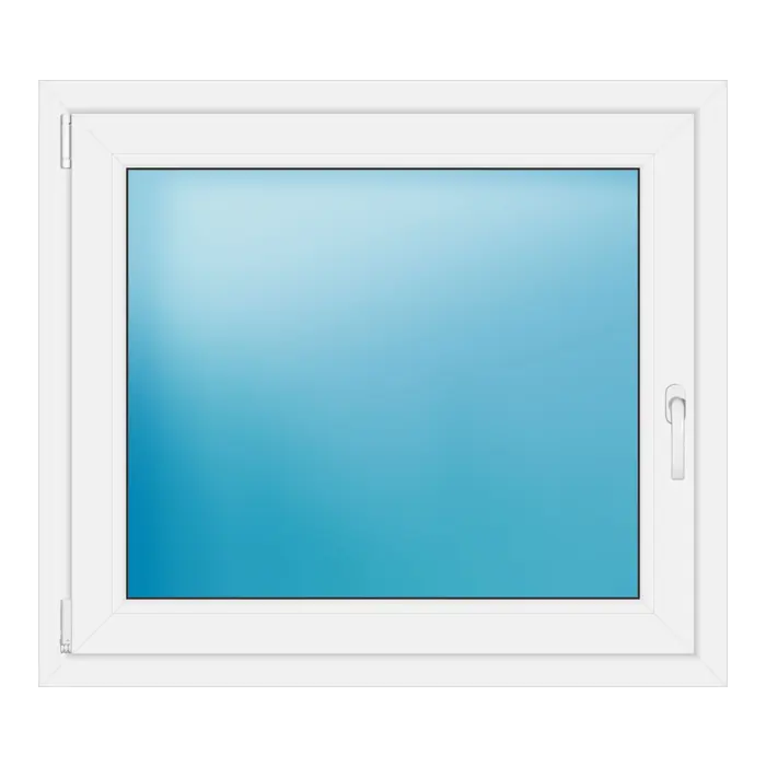 Einflügeliges Kunststofffenster 100x88 cm Weiß