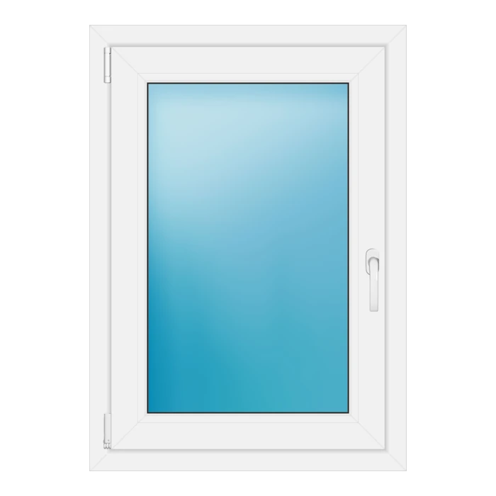Einflügeliges Kunststofffenster 70x98,5 cm Weiß