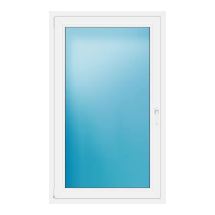 Einflügeliges Kunststofffenster 92x152 cm Weiß