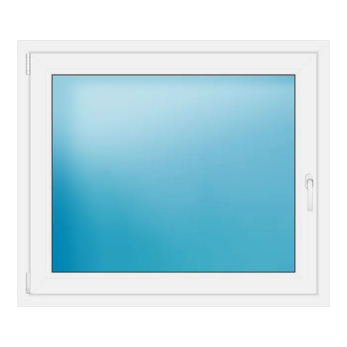 Einflügeliges Kunststofffenster 116x99 cm Weiß