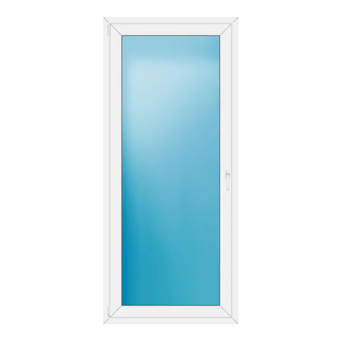 Balkontür 94x214 cm Weiß