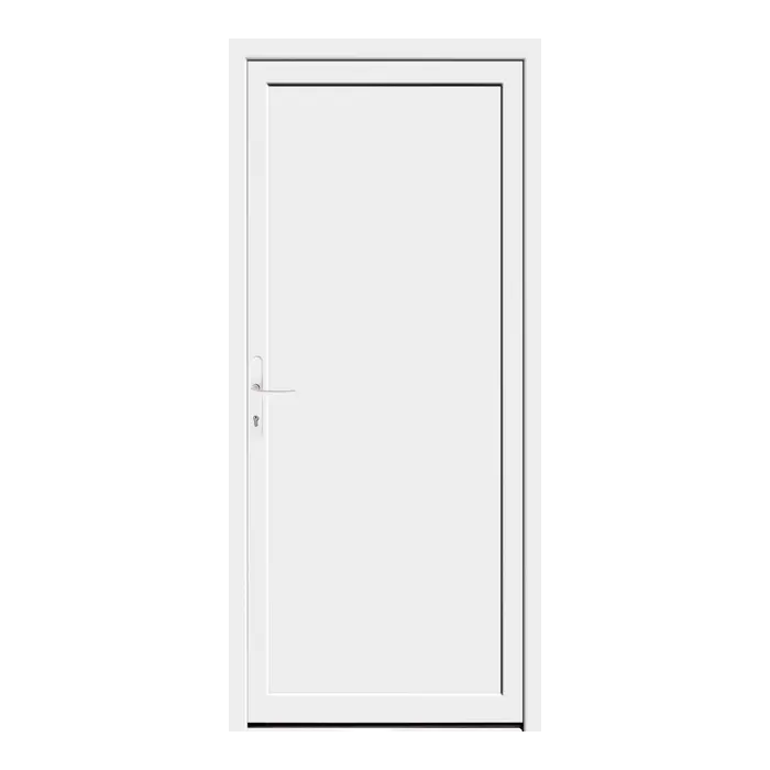 Nebeneingangstür 90x200 cm MSVP Weiß