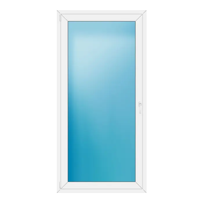 Balkontür 104x212 cm Weiß