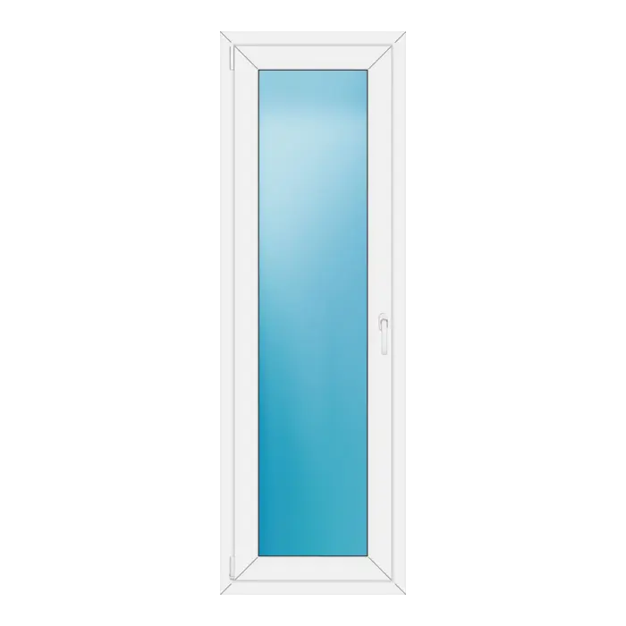 Balkontür 62x188 cm Weiß